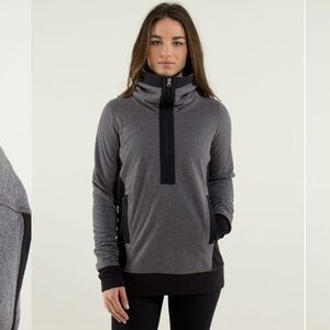 Lululemon Fleece Post Chaturanga Zip Up Jacket